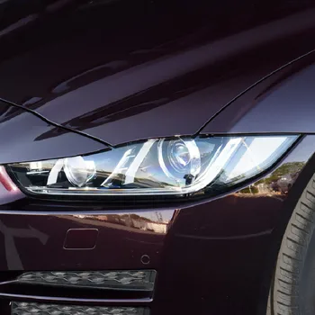 מכוניות מגן גוון הסרט עשן שחור שקוף TPU להגנה אור מדבקה יגואר XE X760 2015-על אביזרים