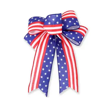 צבע בהיר יום העצמאות, קישוט 4 ביולי המפלגה קישוט יפה הלאומי האמריקאי דגל הדפסה מסיבת הקשת דקור