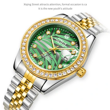 גברים של יוקרה יהלומים לחייג עיצוב שעונים 2023 יוצא דופן אופנה עמיד למים ספורט זהב פלדה קוורץ שעון גברים שעון יד השעון