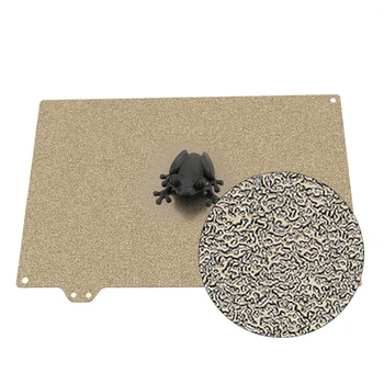 230x150mm זהב אבקת פלדה עם המגנטי מדבקה מדפסת 3D חם במיטה חלקים REPLICATR צ ' י X-Pro הבורא Pro
