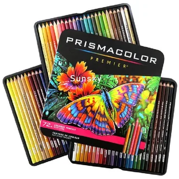 48 72 Prismacolor אמנים צבע עפרונות להגדיר רך הליבה עפרונות צבעוניים Colores Profesionales עפרון דה קולור 